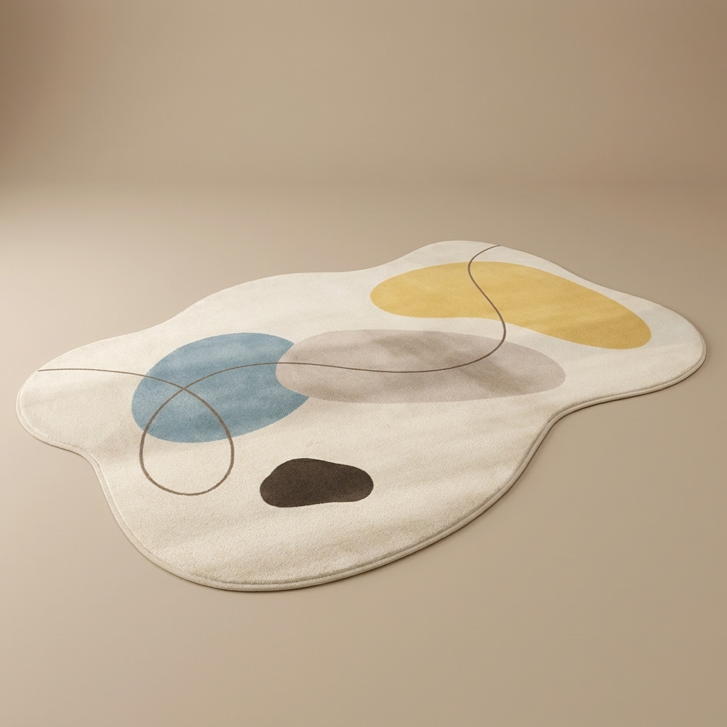 Florin Persian Rug — Pebble Multi