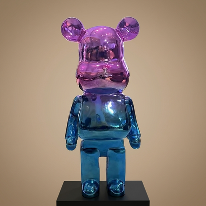 Kodiak sculpture, amethyst