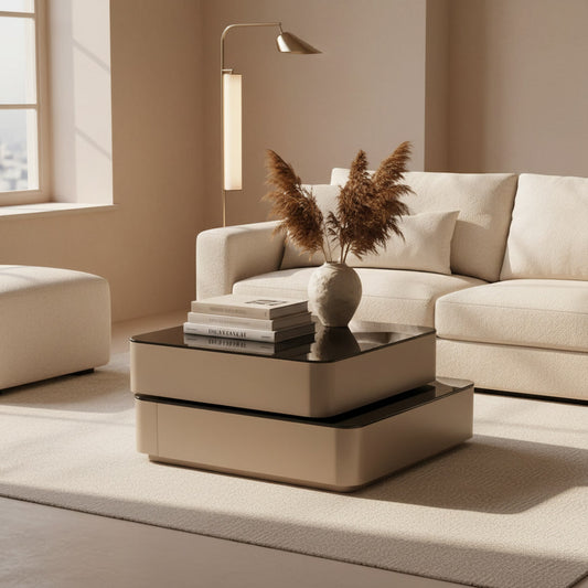 Orbit Coffee Table - styled in a living room