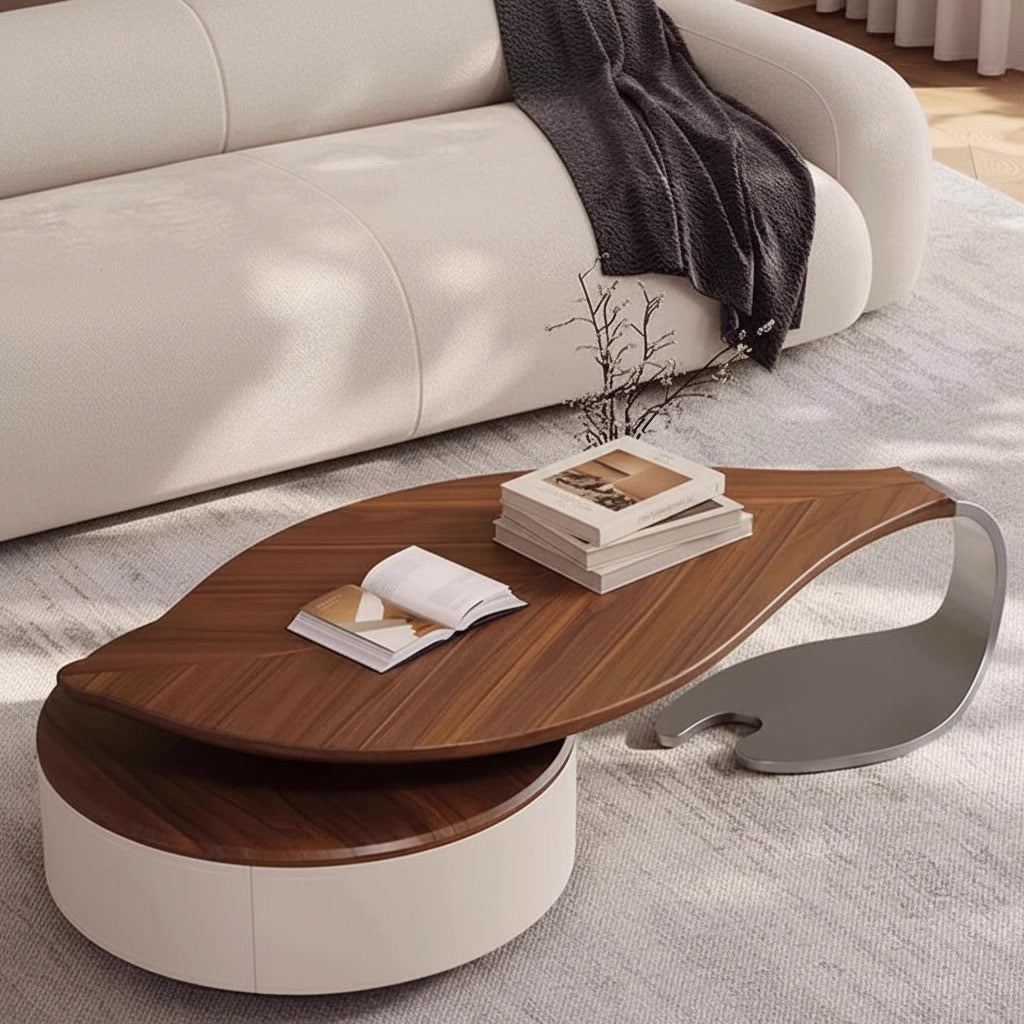 Sirena Coffee Table styled in a living room