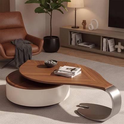 Sirena Coffee Table styled in a reading nook