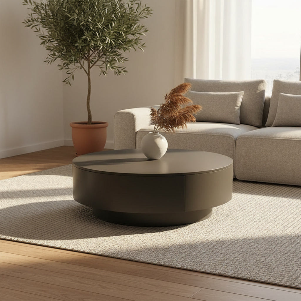 Kasumi Coffee Table styled in a minimalist living room