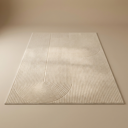 Lisbon rug, warm linen