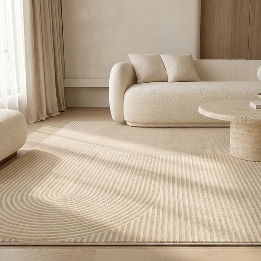 Lisbon rug styled in a living room