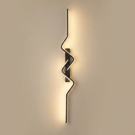 Maren wall sconce, black