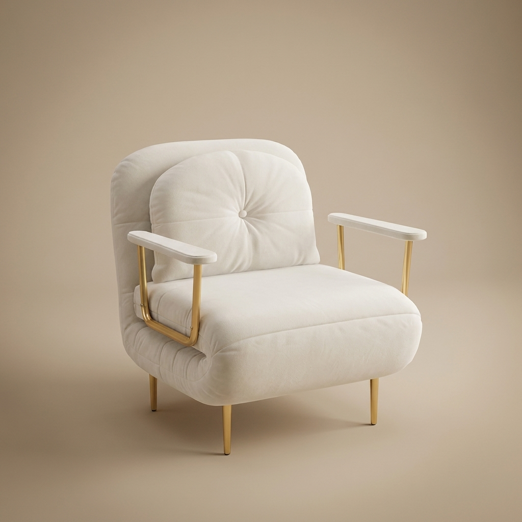 Margaux sofa bed, white
