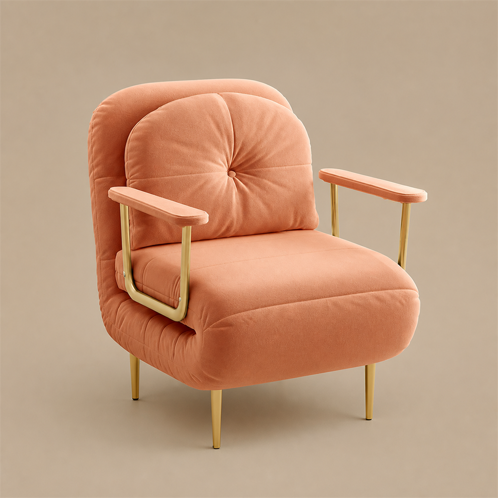 Margaux sofa bed, coral