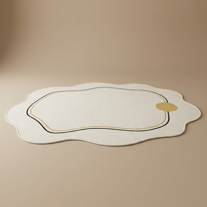 Mirelle rug, gilded ivory