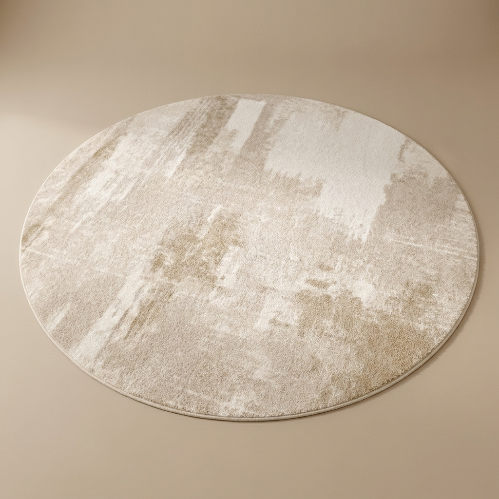 Mocha rug, taupe wash