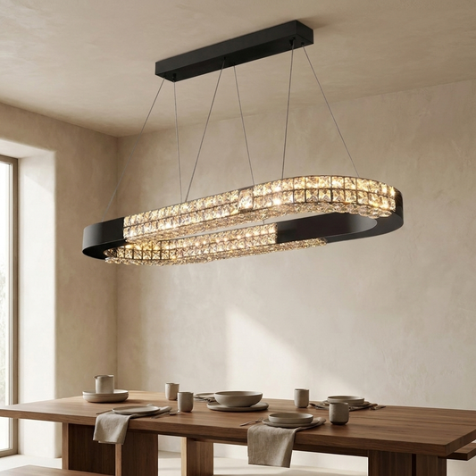 Orin Pendant Light styled in a dining