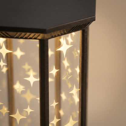 Astralis Column Light - star cut-out detail