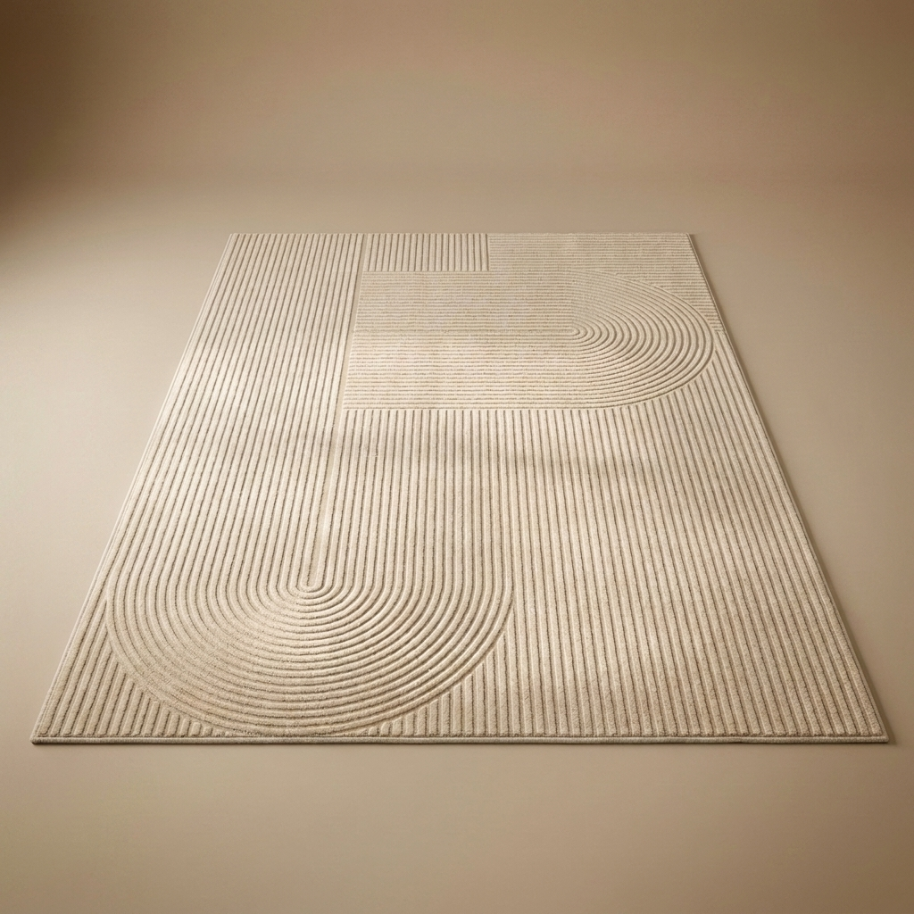 Lisbon rug, dove arc