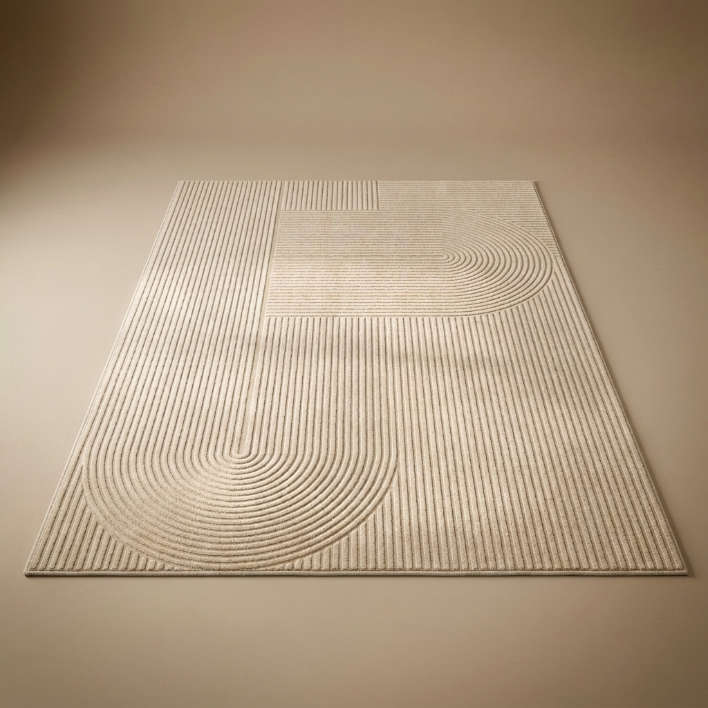 Lisbon rug, pewter orbit