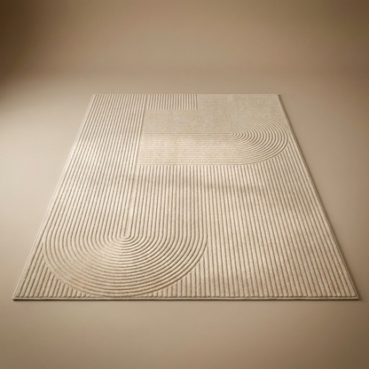 Lisbon rug, pewter orbit