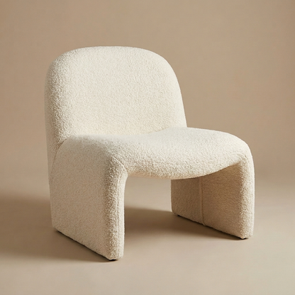 Fable accent chair, rust