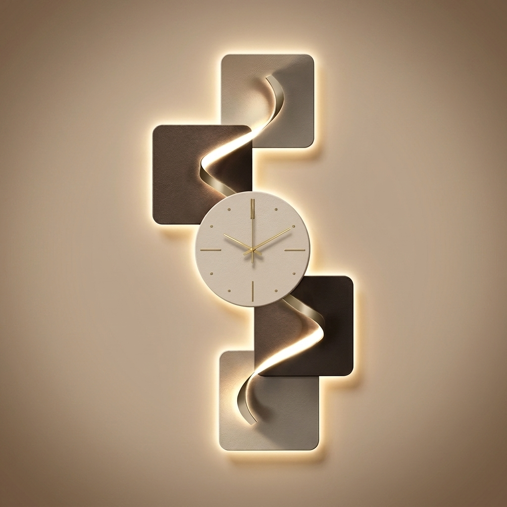 Ciran backlit wall clock, style c