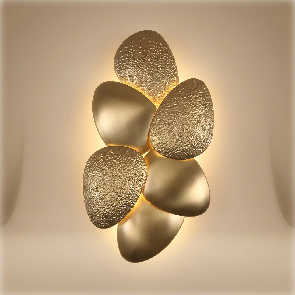 Nacre wall sconce, large