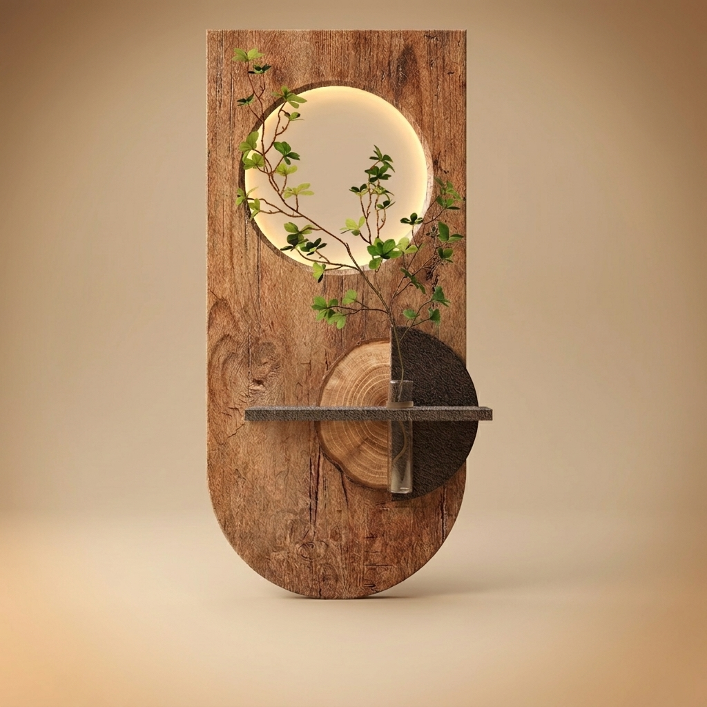 Thatch wall art, style c