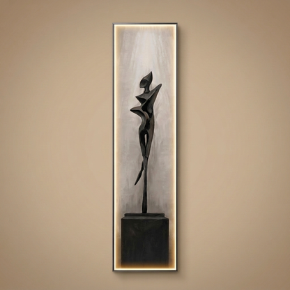Drift backlit wall art panel, style c