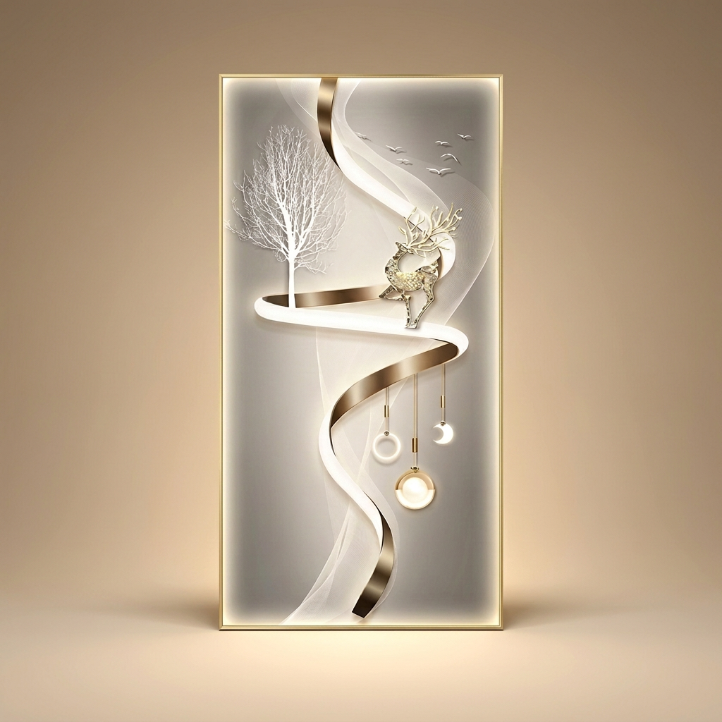 Sienna wall art, style b