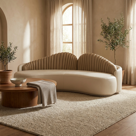 Cosima sofa styled in a living room