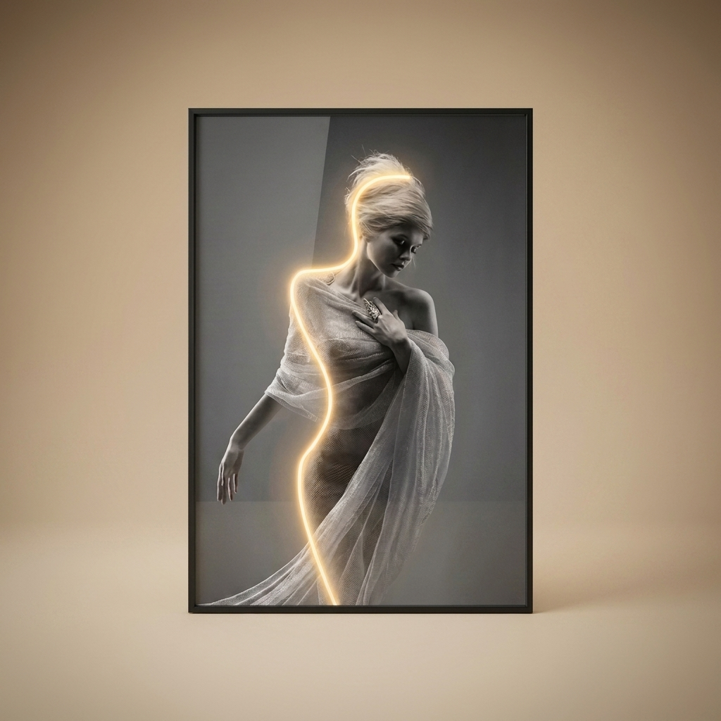 Seraph wall art, style d