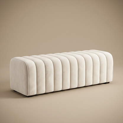 Repose bed bench, white