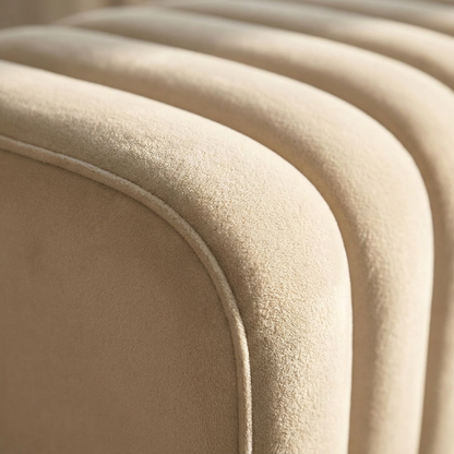 Repose bed bench, detail