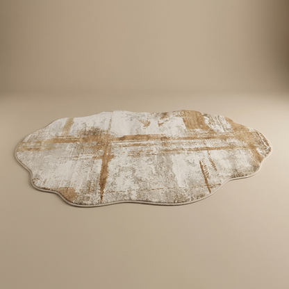 Reverie rug, ochre mist