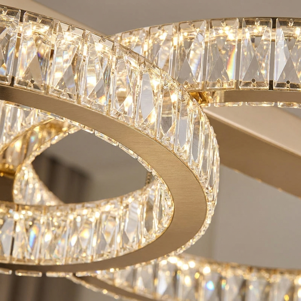 Selby flush ceiling light, detail