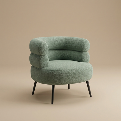 Seren vanity stool, sage