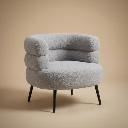 Seren vanity stool, dove grey