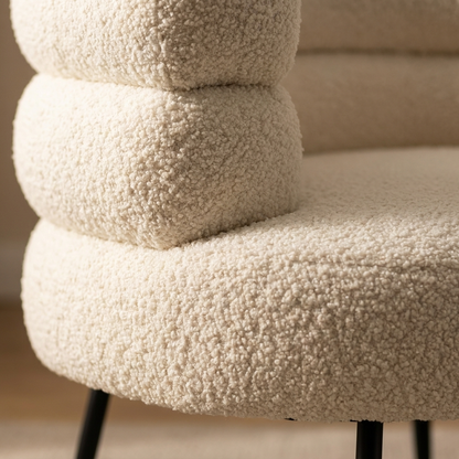 Seren vanity stool, detail