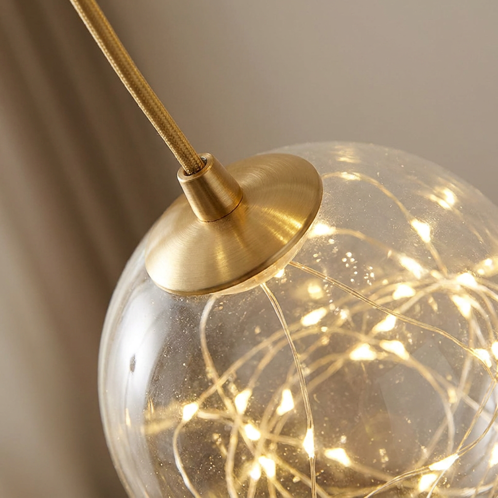 Severin cluster chandelier, detail