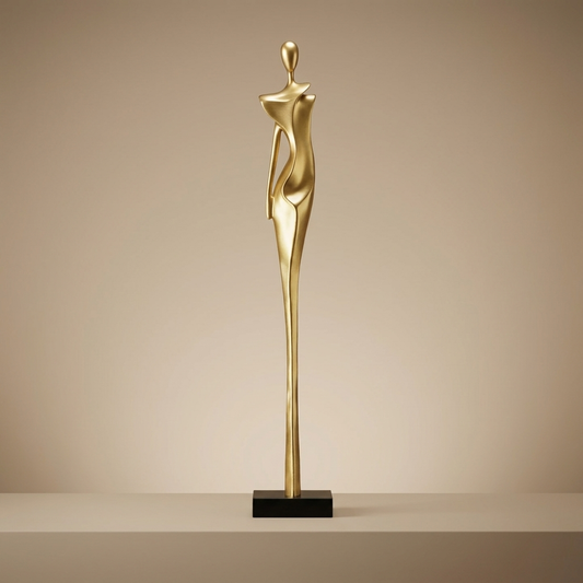 Spire sculpture, style a gold