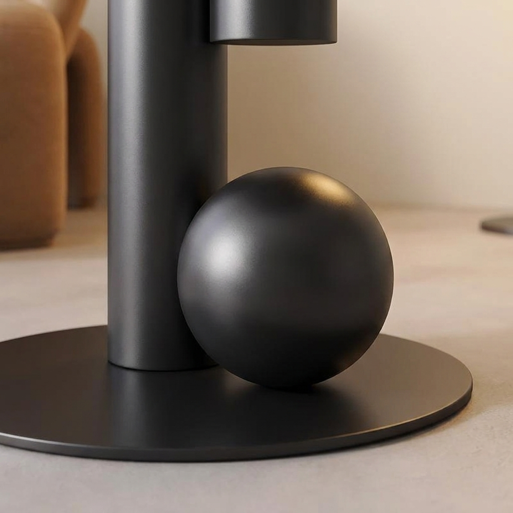 Tondel side table, detail