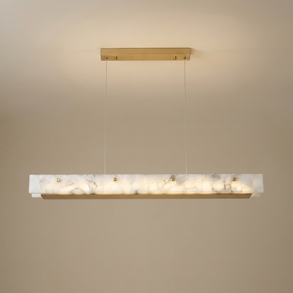 Tove pendant, marble gold