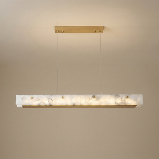 Tove pendant, marble gold