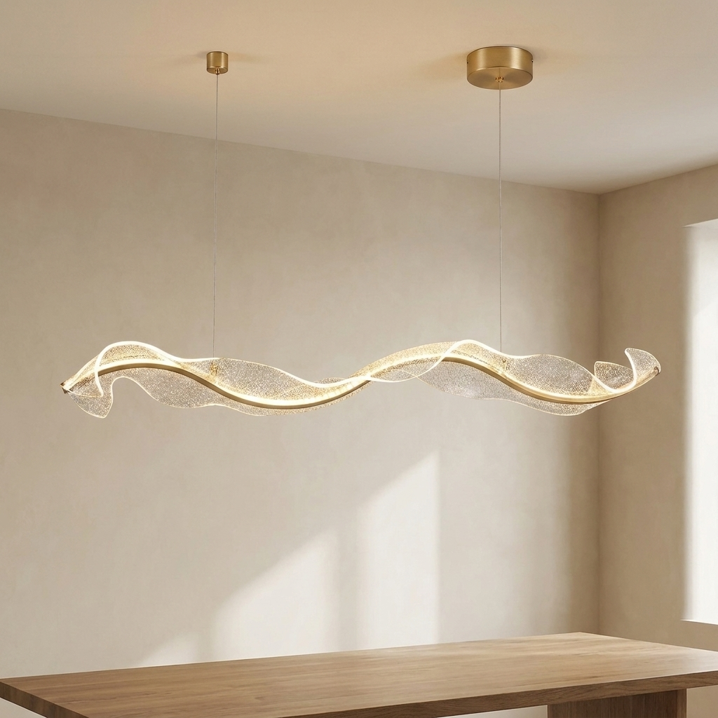 Vesna Pendant Light styled in a dining