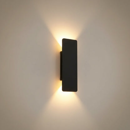 Vesper wall sconce in matte black