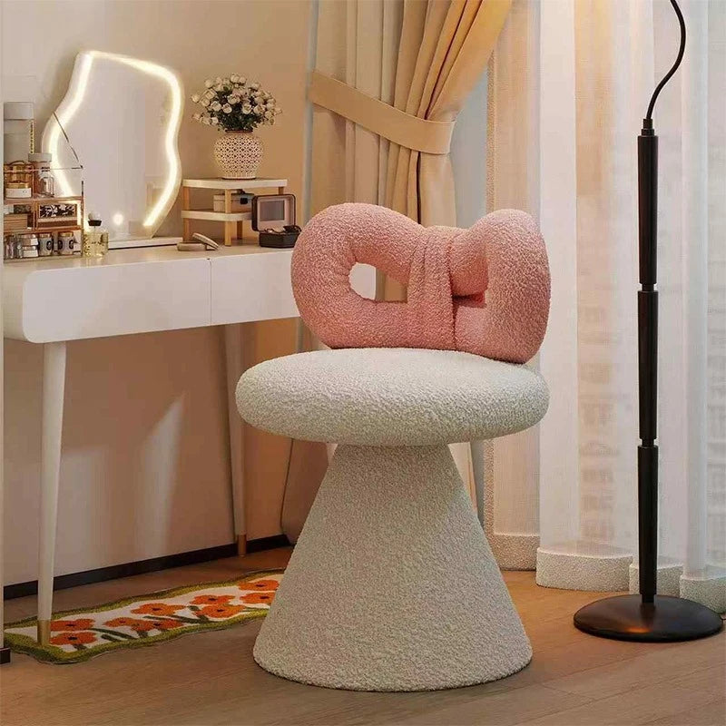 [FIX VARIANT] Petra Bow Vanity Stool detail