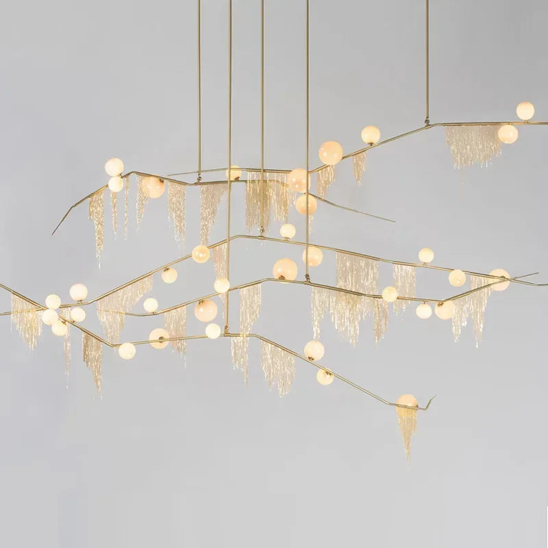 [NO IMAGE DRAFT] Talia Tassel Chandelier detail