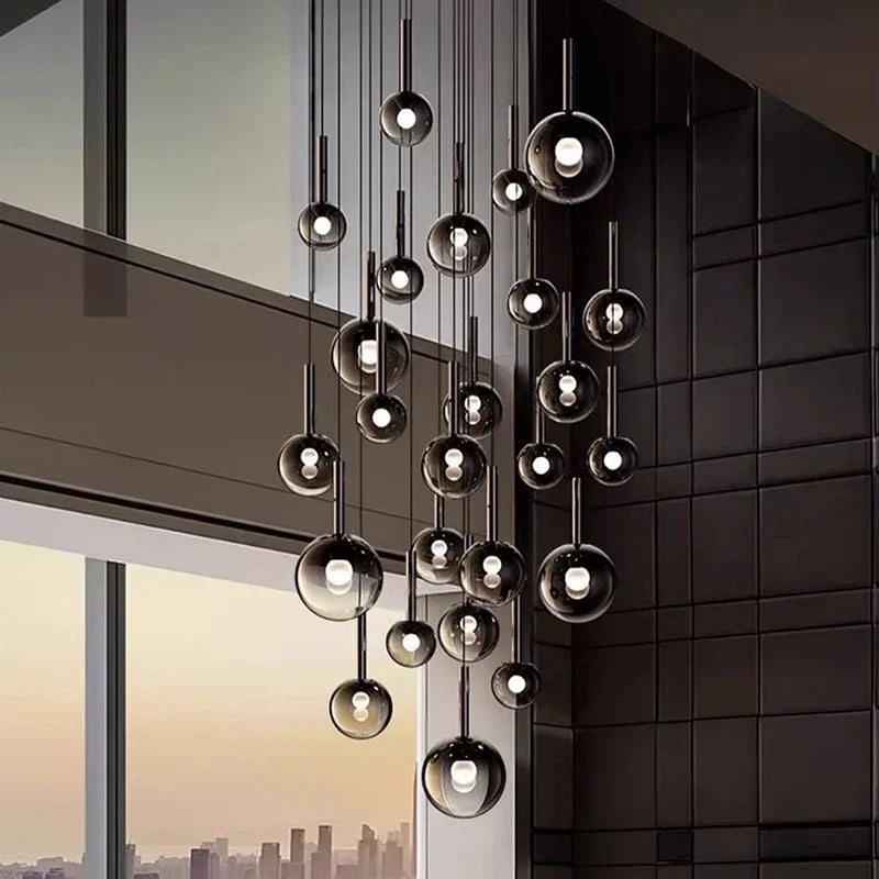 [FIX VARIANT] Soleil Stair Chandelier detail