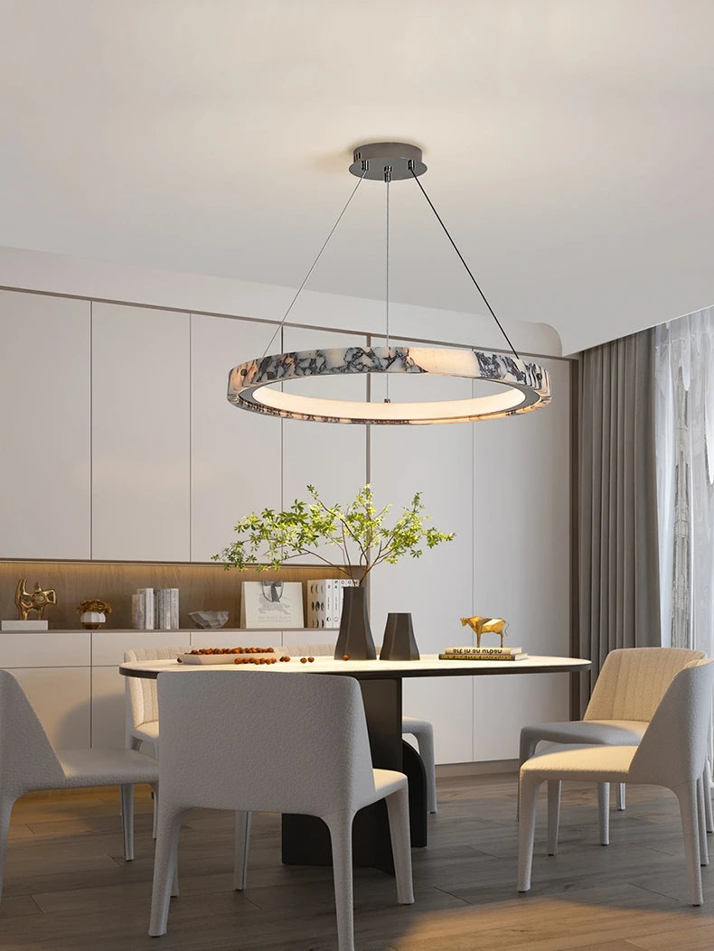 [NO IMAGE DRAFT] Ondine Marble Pendant Light detail