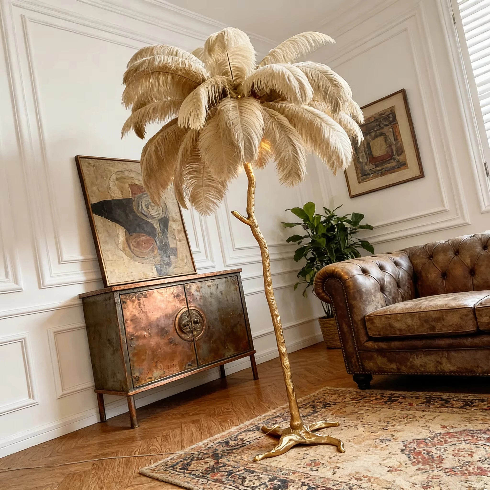 [FIX VARIANT] Plume Floor Lamp detail