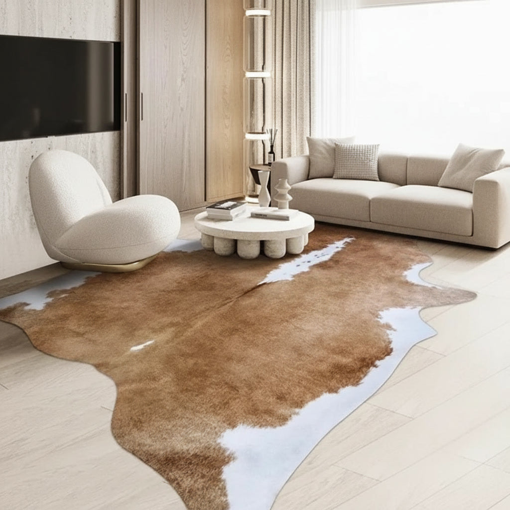 [FIX VARIANT] Esme Cowhide Rug lifestyle 1