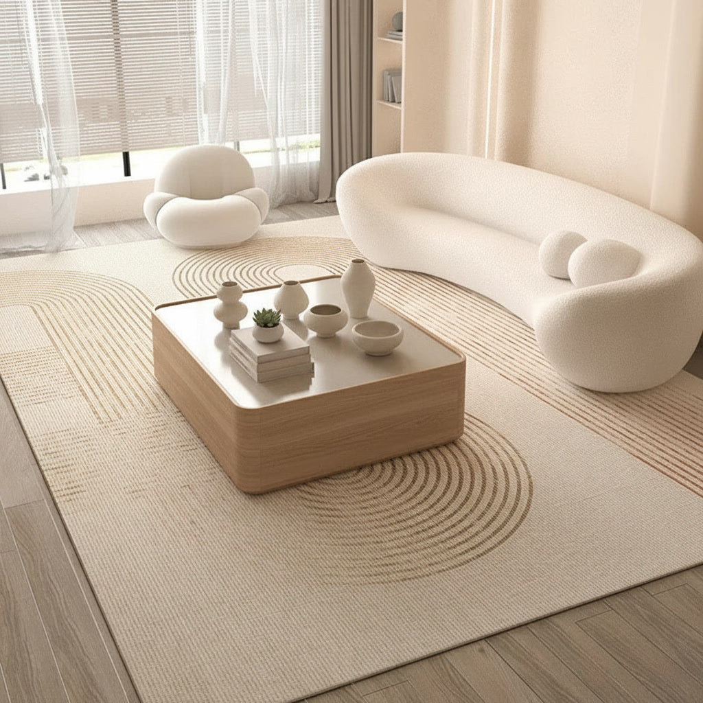 [DRAFT] Serene Stripe Rug lifestyle 1