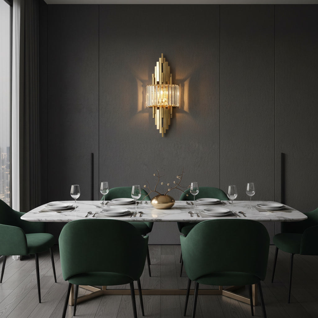 Astra Crystal Sconce lifestyle 1