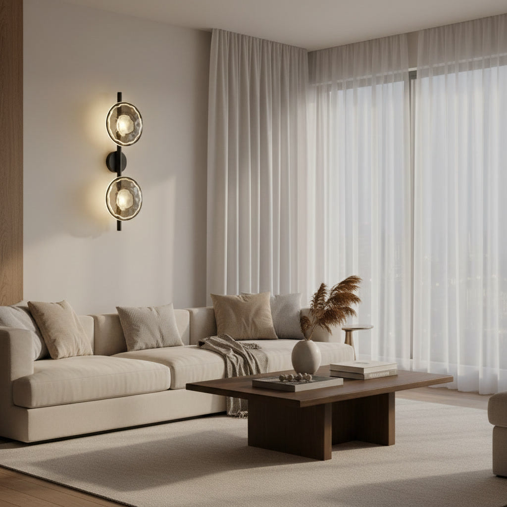 Mira Glass Sconce lifestyle 2