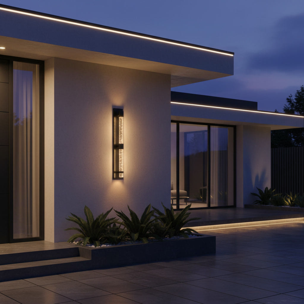 [DRAFT] Bastion Outdoor Sconce lifestyle 2